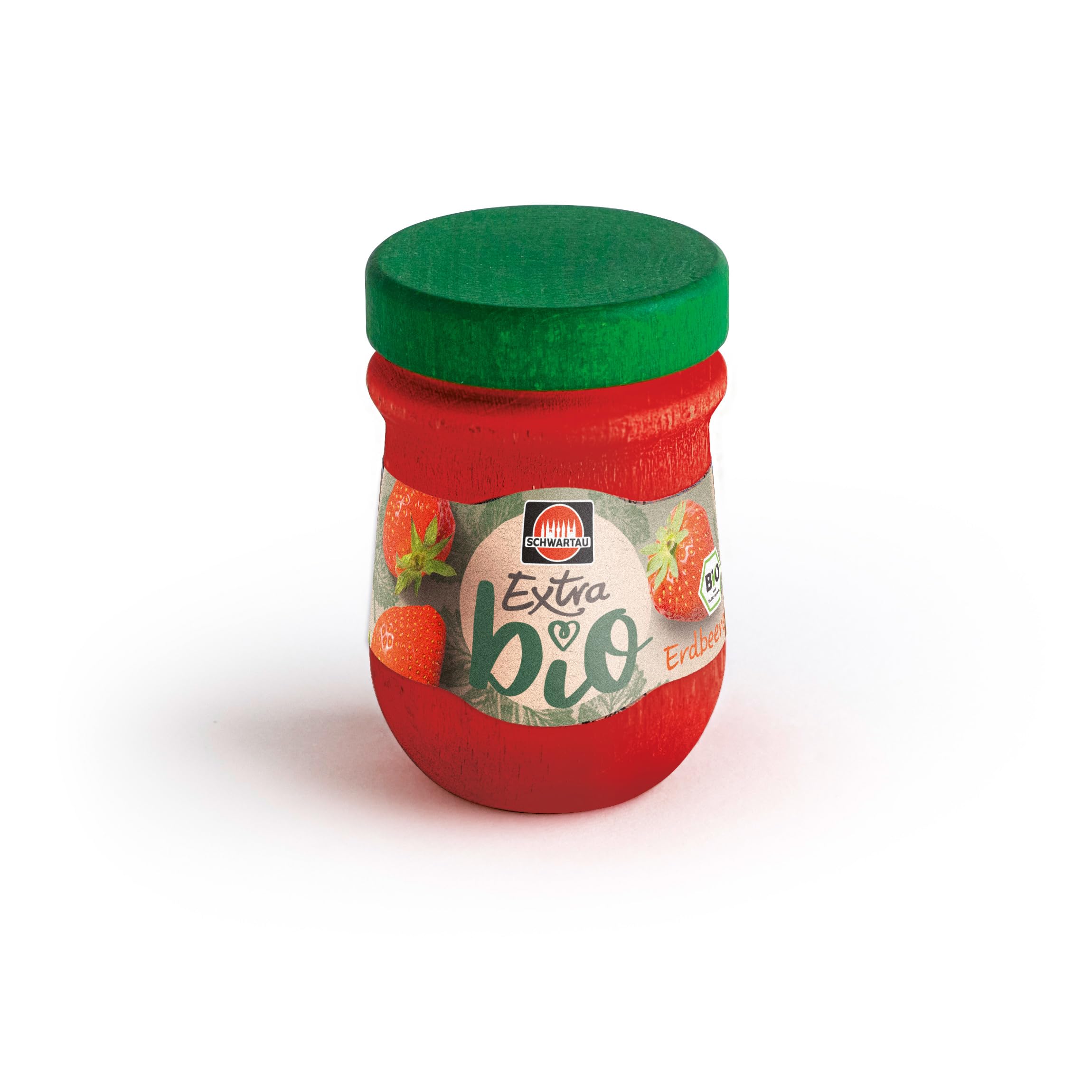 erzi-19090-marmelade-schwartau-erdbeere-kaufladen-holz-3-8-cm image 1