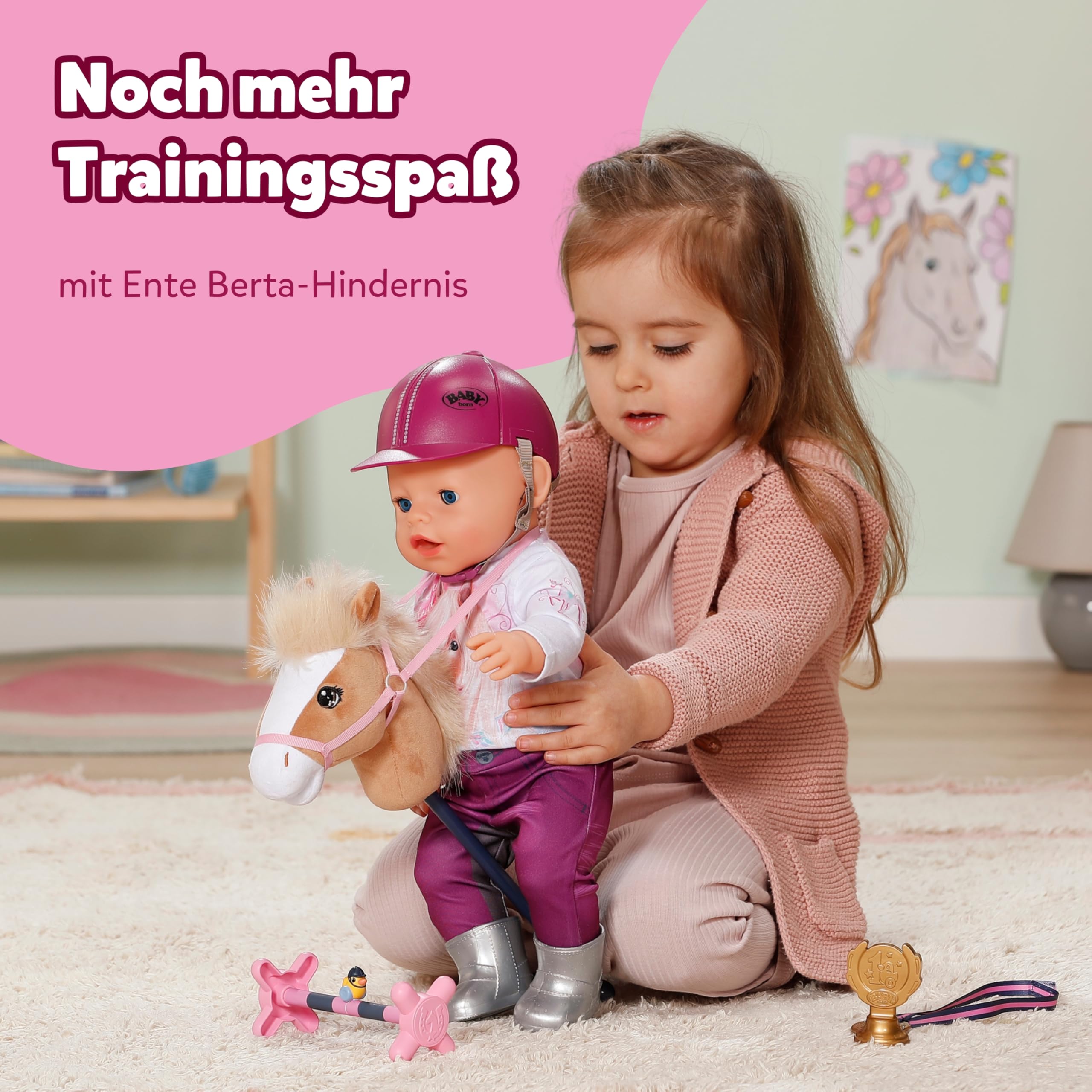 baby-born-hobby-horsing-set-f-r-36-und-43-cm-puppen-mit-steckenpferd image 4