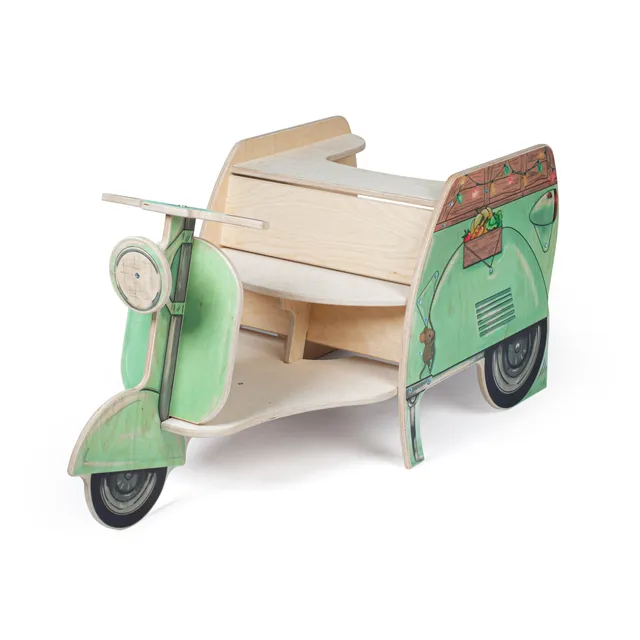 erzi-10072-streetfood-roller-aus-holz-kaufladen-roller image 1