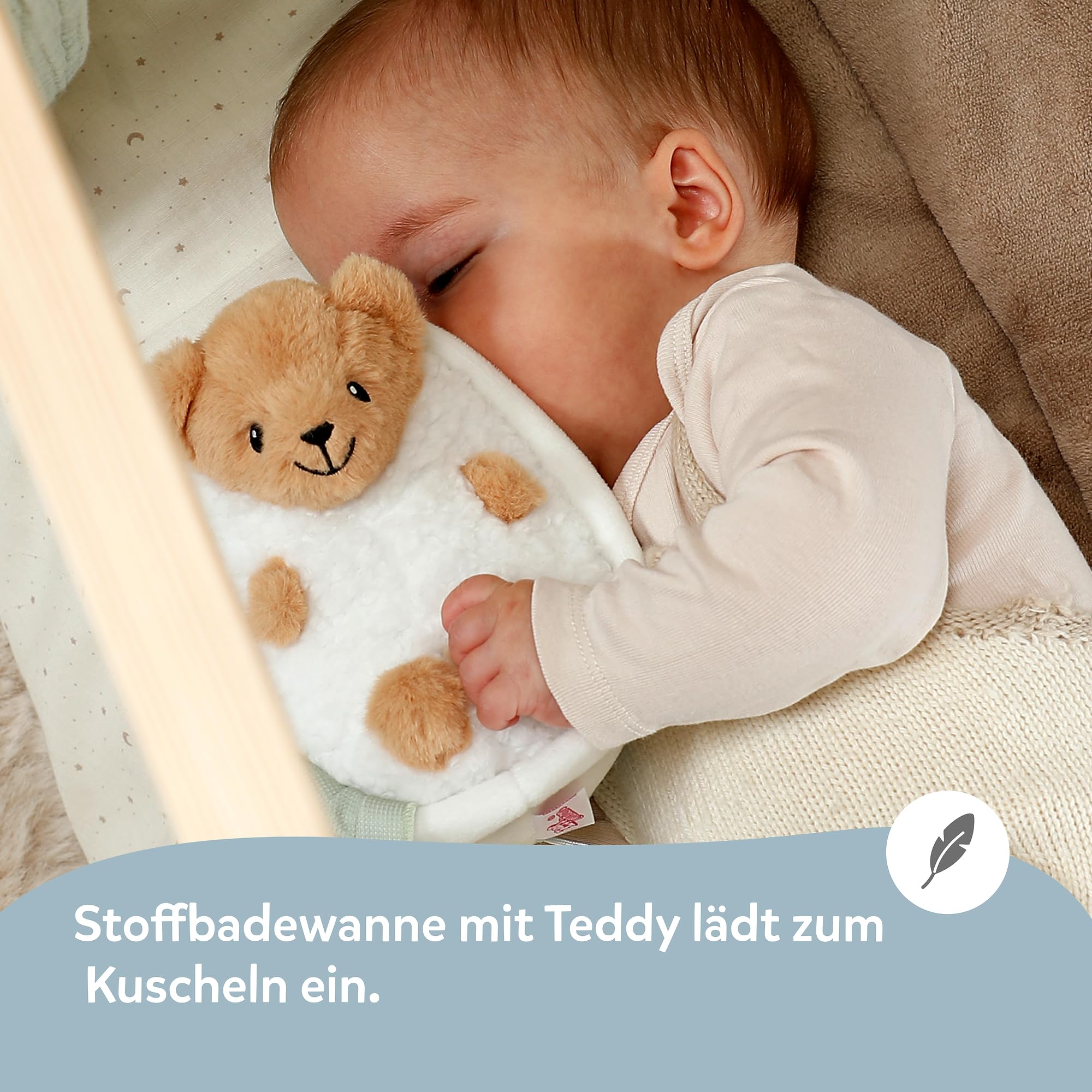 baby-born-for-babies-spieluhr-teddy-18-cm-mit-musikmodul-waschbar image 4
