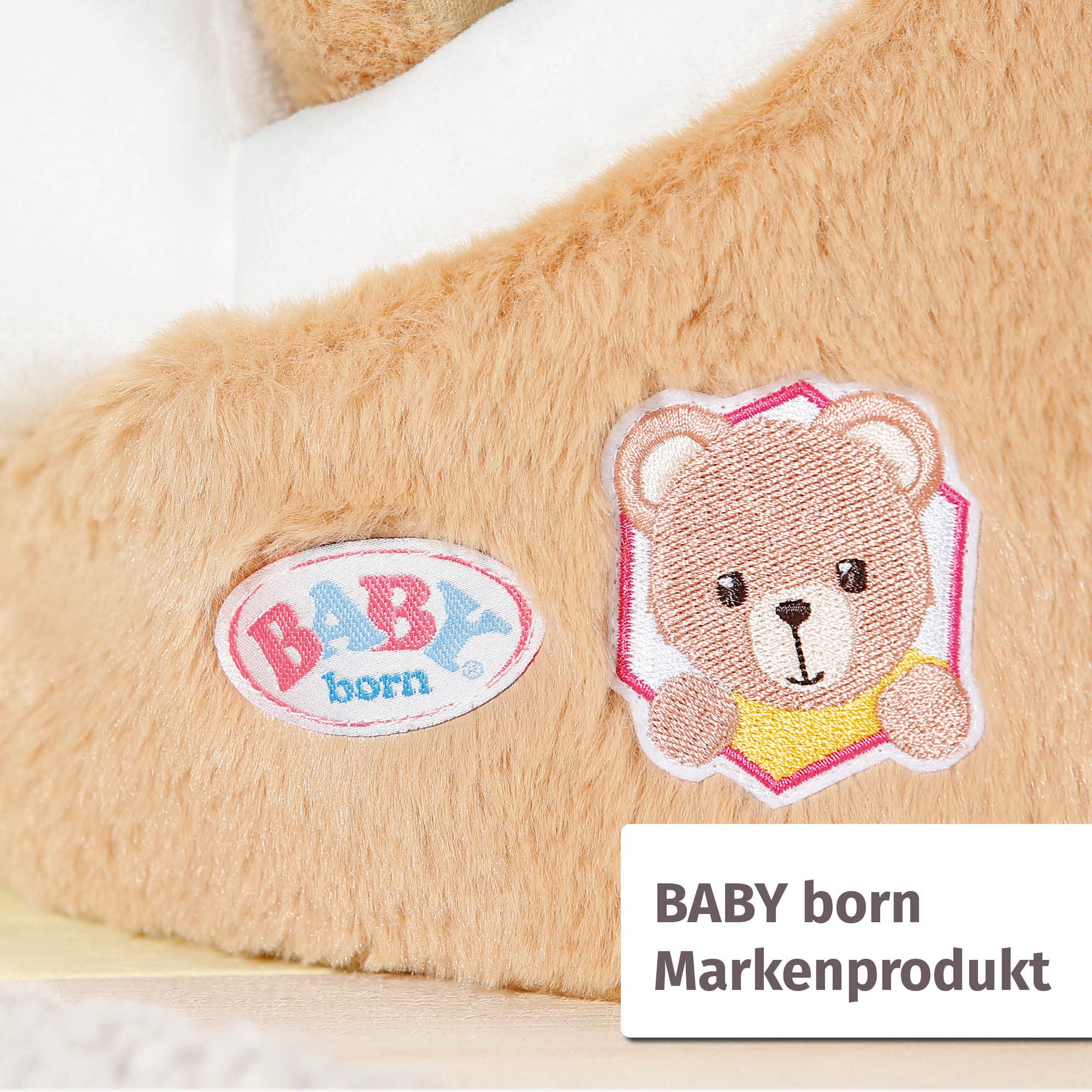 baby-born-b-renh-hle-834459-pl-sch-bett-b-renkopf-f-r-43-cm-puppe-und-b-r image 5