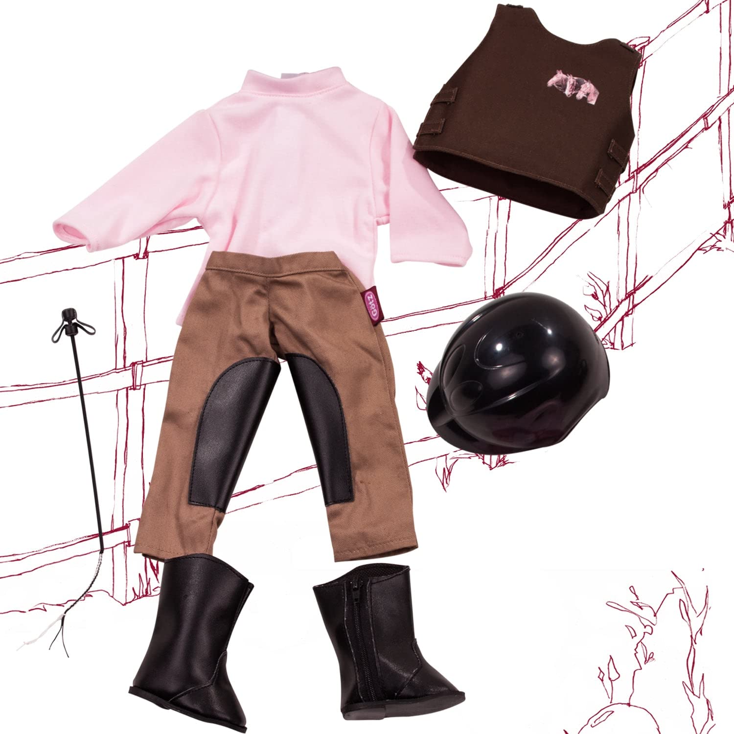 g-tz-reitspa-3401553-reitoutfit-gr-xl-45-50-cm-7-teilig-f-r-stehpuppen image 3