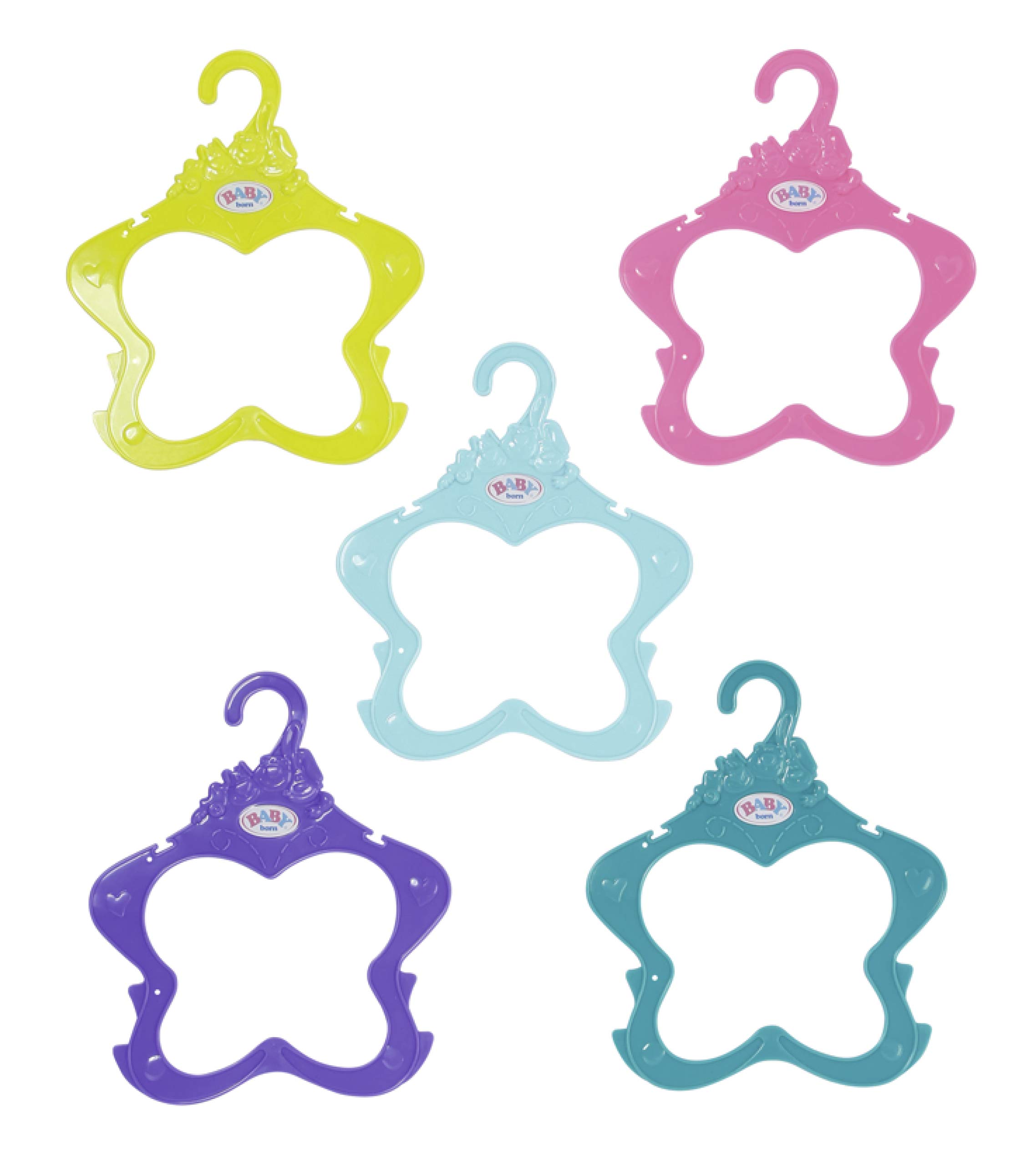 baby-born-kleiderb-gel-set-5-teilig-bunt-puppenkleiderb-gel-f-r-43-cm-puppenklei image 1
