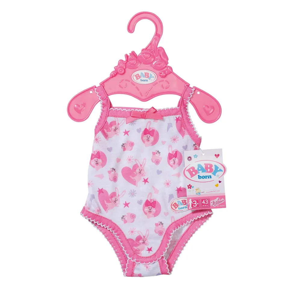 baby-born-puppenbody-unterw-sche-set-43-cm-wei-rosa-mit-b-gel-834237 image 1