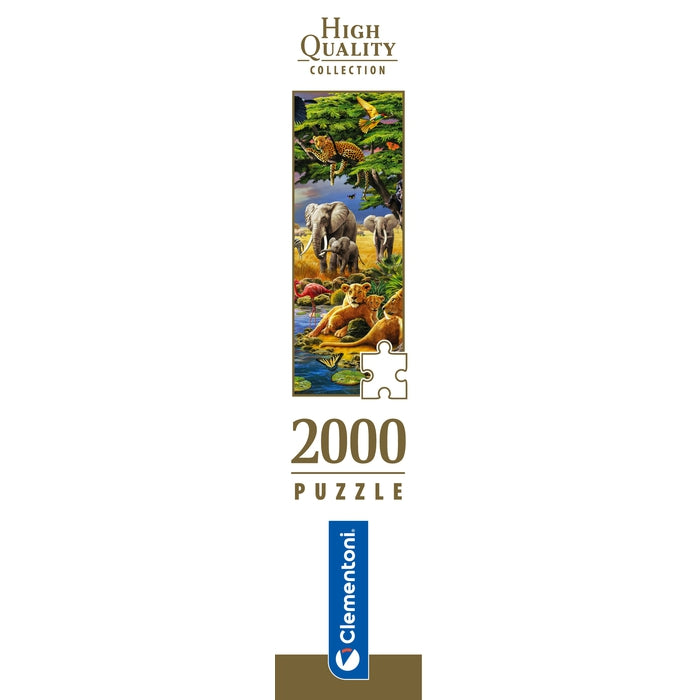 clementoni-the-african-gathering-puzzle-2000-teile image 5